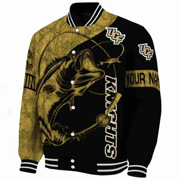 customized ucf knights fishing rod black jacket best selling