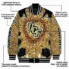 customized ucf knights heart explosion gold jacket new arrival