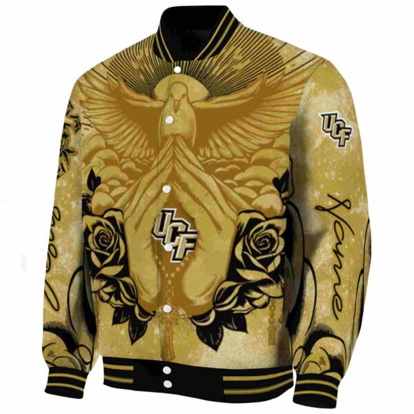 customized ucf knights praying hands gold jacket best selling