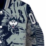 customized uconn huskies fishing art blue jacket best selling