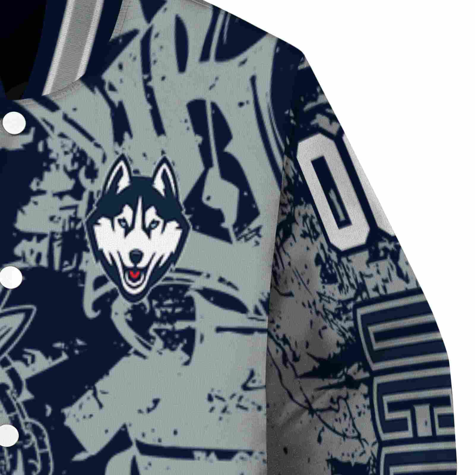 customized uconn huskies fishing art blue jacket premium grade customized uconn huskies fishing art blue jacket premium grade