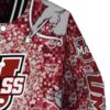 customized umass minutemen heart explosion red jacket premium grade