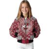 customized umass minutemen heart explosion red jacket top rated