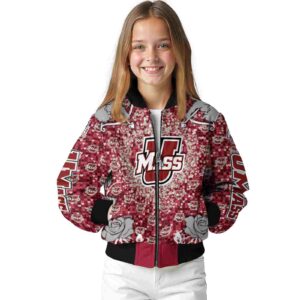 customized umass minutemen heart explosion red jacket top rated