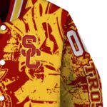 customized usc trojans fishing art red jacket best selling