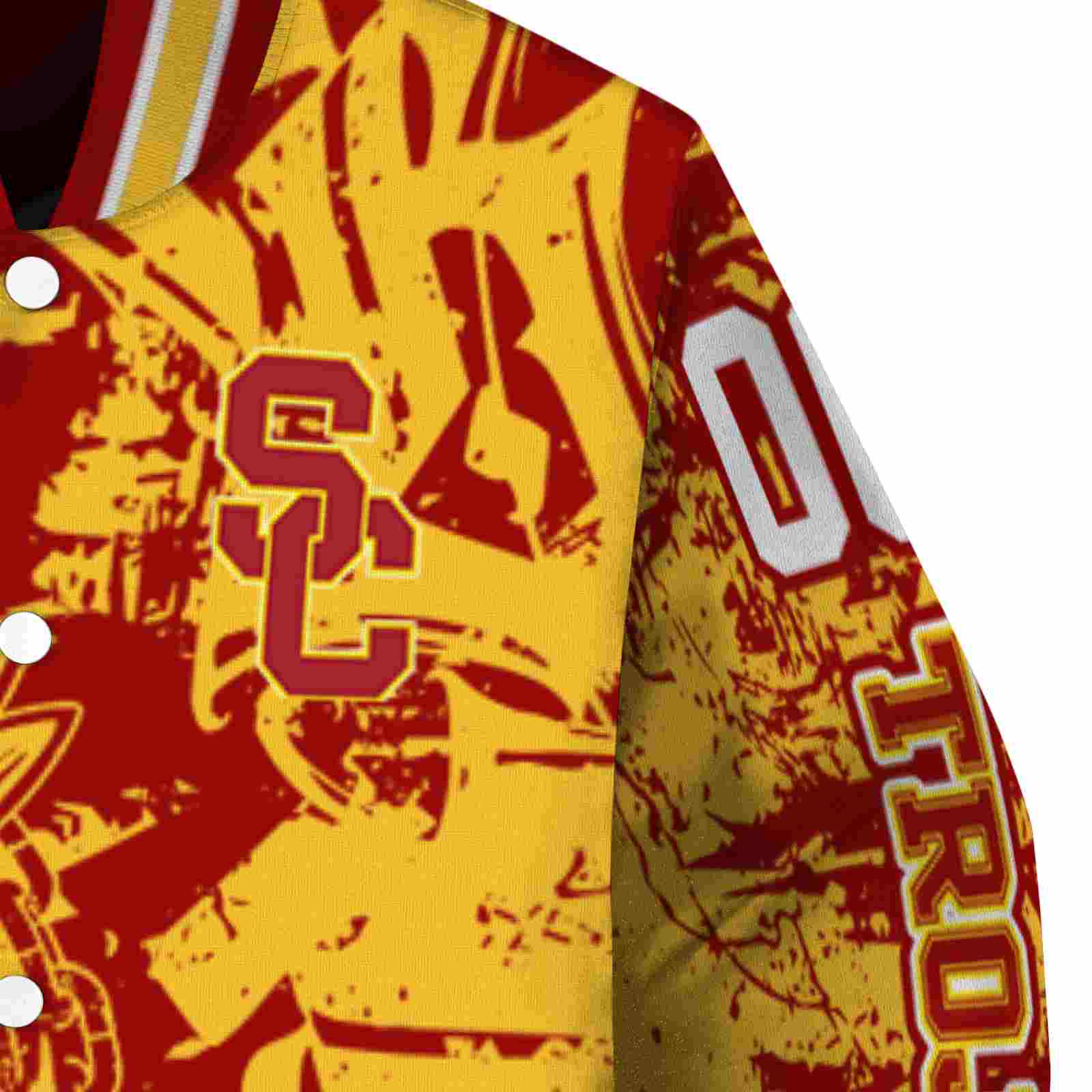 customized usc trojans fishing art red jacket premium grade customized usc trojans fishing art red jacket premium grade