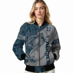 customized utah state aggies fishing rod grey jacket best selling