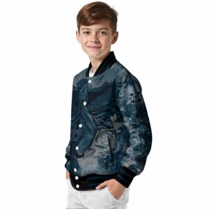 customized utah state aggies praying hands navy jacket trendy