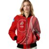 customized utah utes wave patterns red jacket latest model