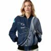 customized utsa roadrunners wave patterns orange jacket latest model