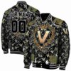 customized vanderbilt commodores heart explosion black jacket fashion forward