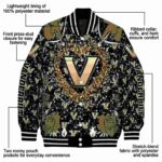 customized vanderbilt commodores heart explosion black jacket best selling