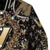 customized vanderbilt commodores heart explosion black jacket premium grade
