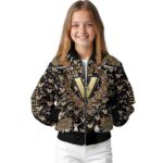 customized vanderbilt commodores heart explosion black jacket best selling