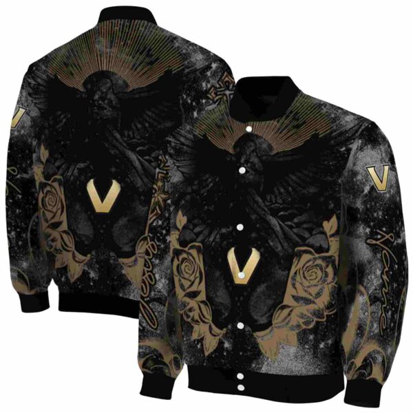 customized vanderbilt commodores praying hands black jacket fashion forward