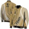 customized vegas golden knights wave patterns tan jacket fashion forward