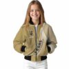 customized vegas golden knights wave patterns tan jacket top rated