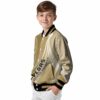 customized vegas golden knights wave patterns tan jacket trendy