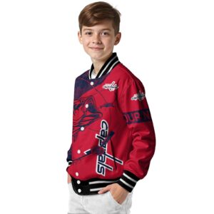 customized washington capitals fishing rod red jacket trendy