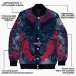customized washington capitals praying hands blue jacket best selling