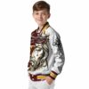 customized washington commanders jesus tears burgundy white jacket trendy