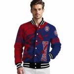 customized washington nationals fishing rod blue jacket best selling