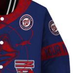 customized washington nationals fishing rod blue jacket best selling