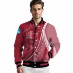 customized washington state cougars wave patterns crimson jacket best selling