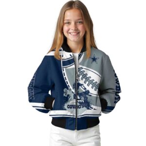dallas cowboys baseball stitching silver white jacket top rated