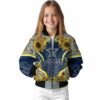 dallas cowboys sunflower bloom blue yellow jacket top rated