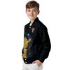 fiu panthers hexagonal pattern blue black jacket trendy