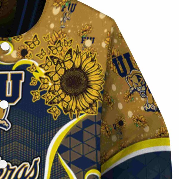 fiu panthers sunflower bloom blue yellow jacket premium grade