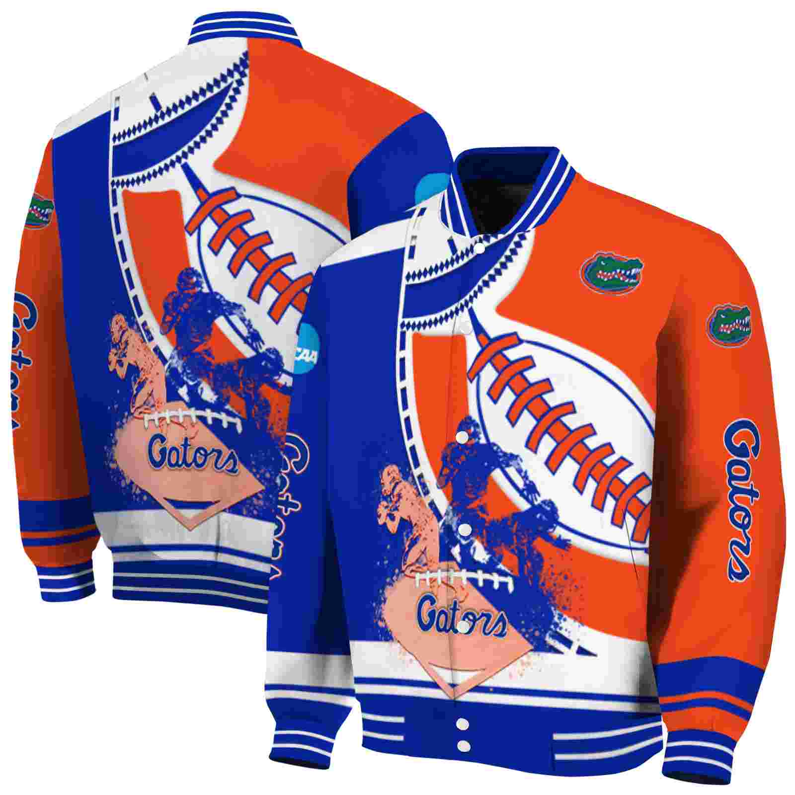 florida gators baseball stitching orange white jacket fashion forward florida gators baseball stitching orange white jacket fashion forward