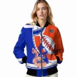 florida gators baseball stitching orange white jacket best selling