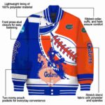 florida gators baseball stitching orange white jacket best selling