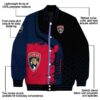 florida panthers hexagonal pattern red black jacket new arrival