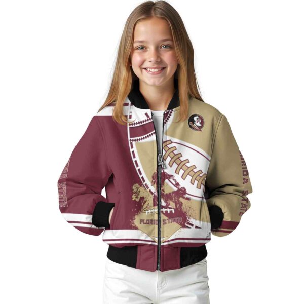 florida state seminoles baseball stitching gold white jacket top rated