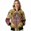 florida state seminoles sunflower bloom garnet yellow jacket latest model