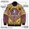 florida state seminoles sunflower bloom garnet yellow jacket new arrival