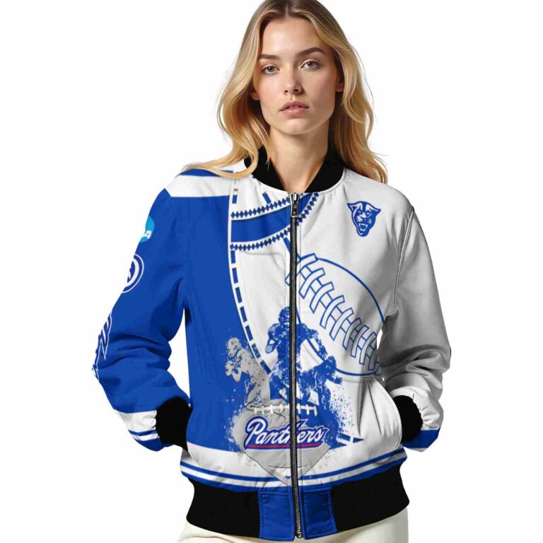 georgia state panthers baseball stitching white jacket latest model