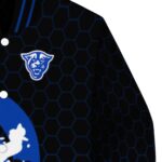 georgia state panthers hexagonal pattern blue black jacket best selling