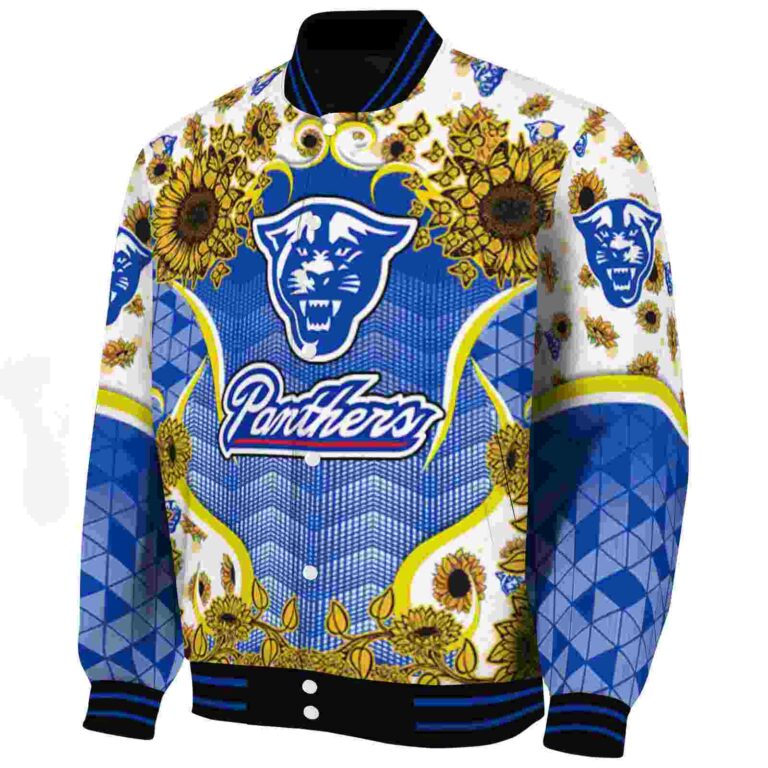 georgia state panthers sunflower bloom blue yellow jacket best selling