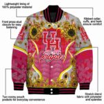 houston cougars sunflower bloom red yellow jacket best selling