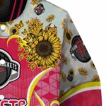 houston rockets sunflower bloom red yellow jacket best selling
