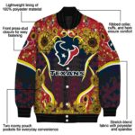 houston texans sunflower bloom blue yellow jacket best selling