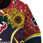 houston texans sunflower bloom blue yellow jacket best selling