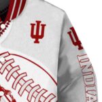 indiana hoosiers baseball stitching cream white jacket best selling
