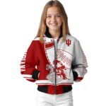 indiana hoosiers baseball stitching cream white jacket best selling