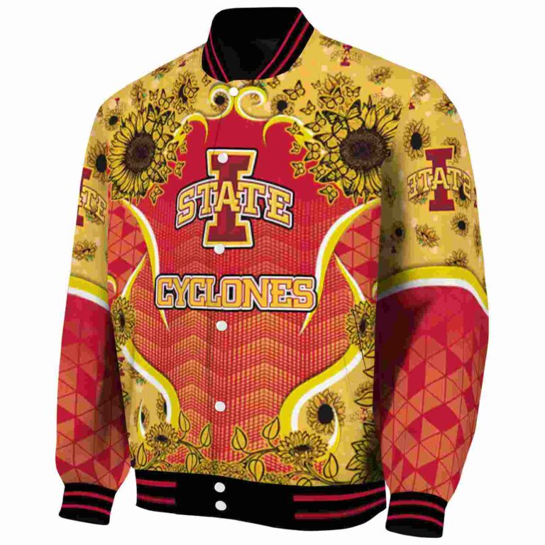 iowa state cyclones sunflower bloom red yellow jacket best selling