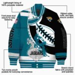 jacksonville jaguars baseball stitching black white jacket best selling